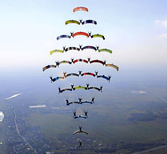 Атмосферно! Тюпанов влетел в тридцатку парашютистов-рекордсменов